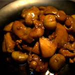 黄焖栗子鸡